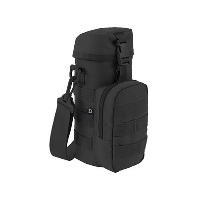 Custodia per bottiglia da 0,5-1 l con cinturino MOLLE NERO