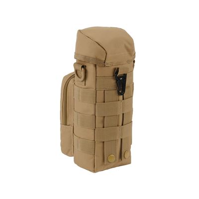 Custodia per bottiglia da 0,5-1 l con cinturino MOLLE color sabbia CAMEL BRANDIT 8041-70 2