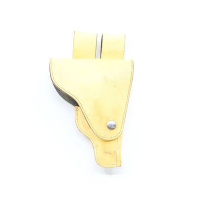 Fondina in pelle con patta BIANCA usata