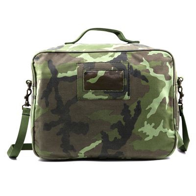 Taška na doklady s popruhem mosazná karabinka AČR vz.95 les použitá Esercito ceco 805852K-G 2