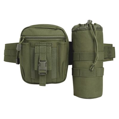 Marsupio ALLROUND con custodia per bottiglia VERDE