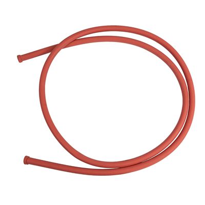 Tubo di gomma rosso per kit di irrigazione - clistere, lunghezza 1,5 m