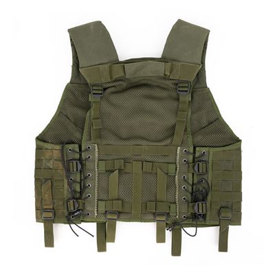 Gilet SOG MODULARE tattico MOLLE AČR VERDE usato Esercito ceco 8080701G 2
