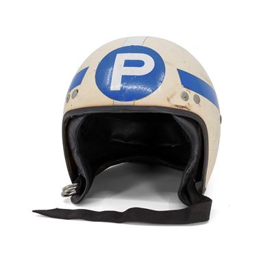 Casco/elmetto ČSLA regolatore MP bianco usato II qualità