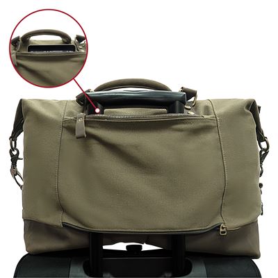 Borsa da viaggio CARRY-ON in tela VERDE ROTHCO 80889 2
