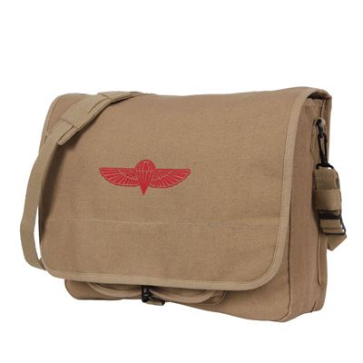 Borsa a tracolla ISRAELI PARATROOPER KHAKI