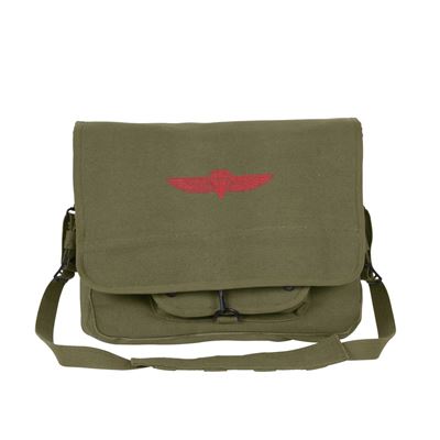Borsa a tracolla ISRAELI PARATROOPER VERDE