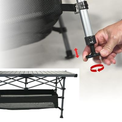 Tavolo pieghevole da campeggio ALU lamelle a forbice ostatní 813492 5