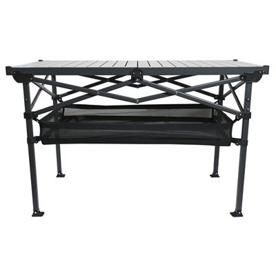 Tavolo pieghevole a forbice ALU lamelle con spazio di stoccaggio ostatní 813495 5