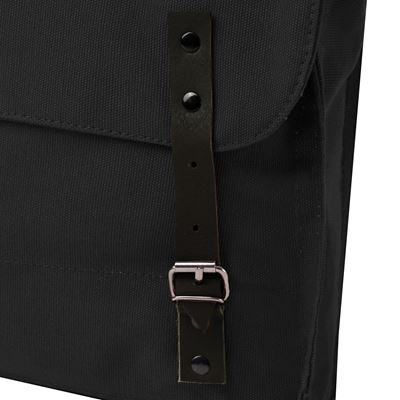 Borsa a tracolla in cotone NERO ROTHCO 8138 5
