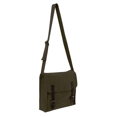 Borsa a tracolla in cotone VERDE ROTHCO 8148 6