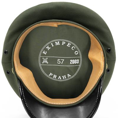Čepice / Brigadýrka AČR vz.97 DŮSTOJNÍK zlatý odznak ZELENÁ Esercito ceco 816097-DZ 2