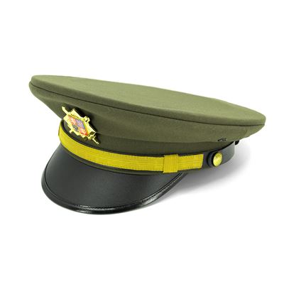 Cappello / Berretto ČS con distintivo dorato VERDE