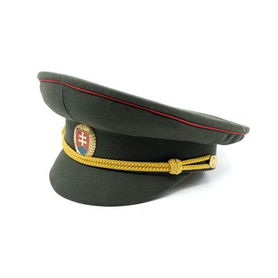 Brigadiera důstojnická SK distintivo dorato, linea rossa VERDE
