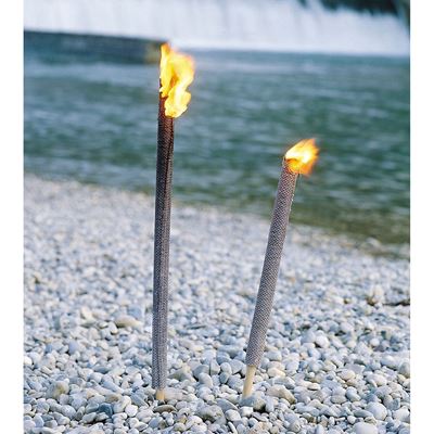 Torce di cera 4 pezzi 3x50 cm (100 min) basic NATURE 820300 6