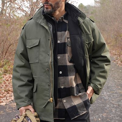 Giacca US M65 con imbottitura VERDE ROTHCO 8238 6