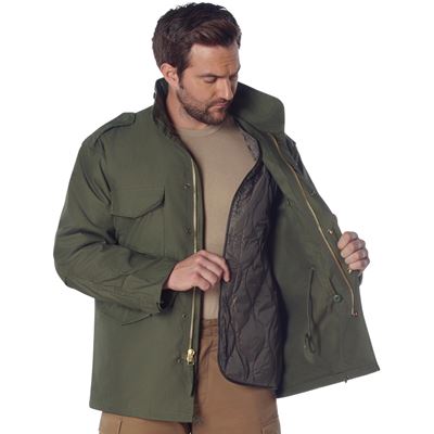 Giacca US M65 con imbottitura VERDE ROTHCO 8238 5
