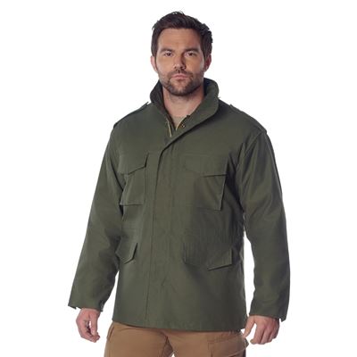 Giacca US M65 con imbottitura VERDE