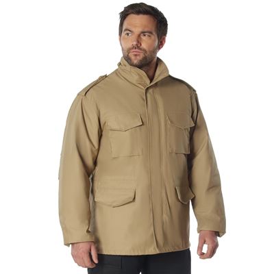 Giacca US M65 con imbottitura KHAKI