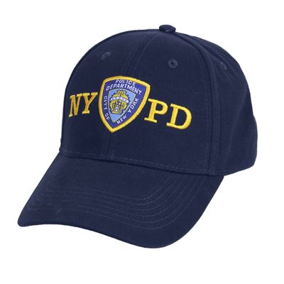 Cappellino LICENSED NYPD SHIELD baseball BLU