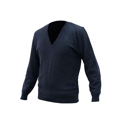 Maglione SK taglio a V BLU usato