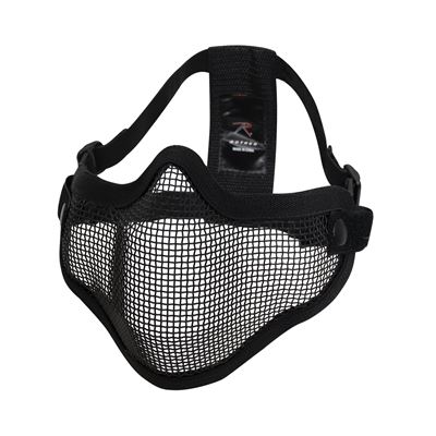Maschera protettiva CARBON a rete NERA ROTHCO 847 2