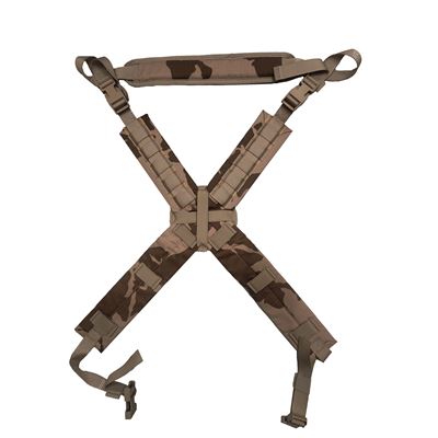 Cinghie posteriori per NPP-2006 AČR vz.95 BP stampa beige DESERT