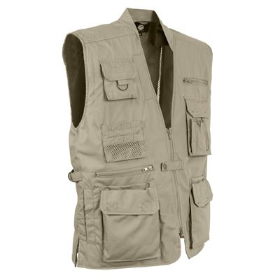 Gilet Concealed 27 tasche KHAKI