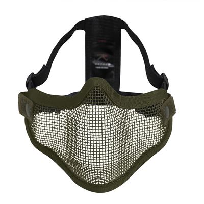 Maschera protettiva CARBON a rete VERDE
