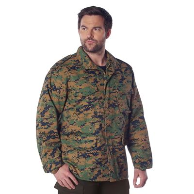Giacca US M65 con inserto DIGITAL WOODLAND ROTHCO 8590 6