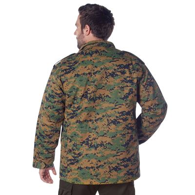 Giacca US M65 con inserto DIGITAL WOODLAND ROTHCO 8590 3