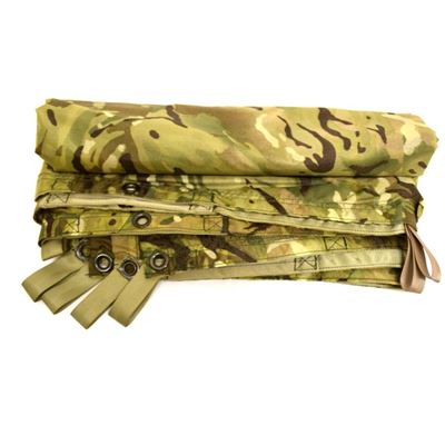 Tenda / riparo britannico 220 x 240 cm MTP usato Esercito britannico BASHM-G 2
