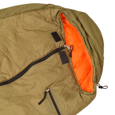 Sacco a pelo AČR modello 2000 PZ invernale VERDE-ARANCIONE usato Esercito ceco 860450501 5