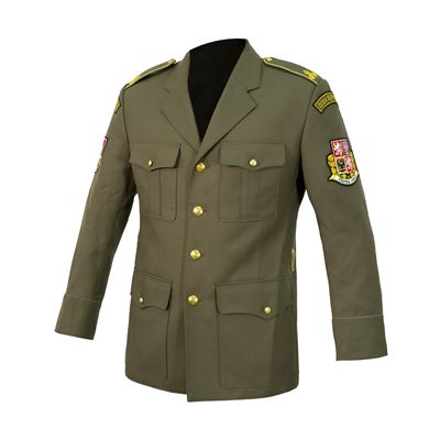 Giacca della guardia del castello della Repubblica Ceca VERDE