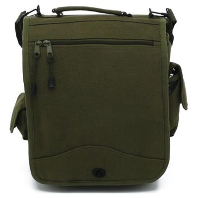 Borsa a tracolla VINTAGE M-51 30 x 35 x 15 cm VERDE ROTHCO 8612 6