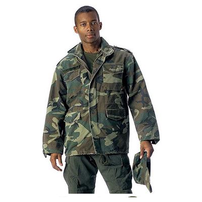 Giacca US M65 VINTAGE WOODLAND ROTHCO 8613 2