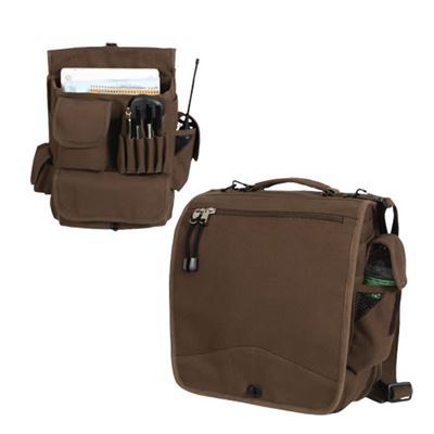 Borsa a tracolla VINTAGE M-51 30 x 35 x 15 cm MARRONE ROTHCO 8622 2