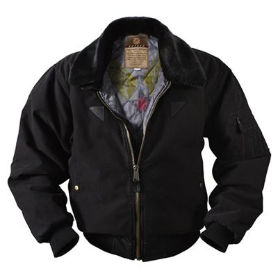Giacca VINTAGE B-15A BOMBER NERA