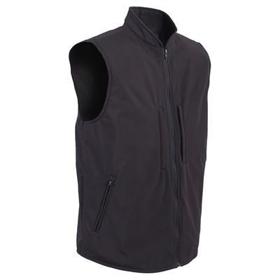 Gilet CONCEALED CARRY softshell NERO ROTHCO 86500 4