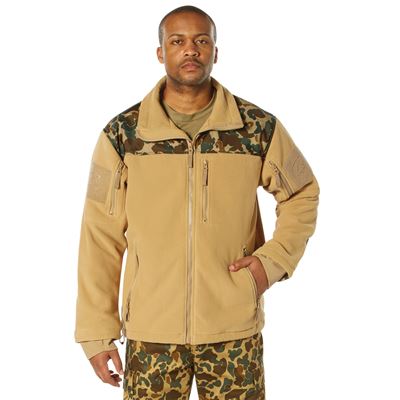 Giacca SPEC OPS in pile FRED BEAR CAMO