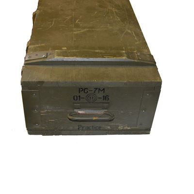 Cassa di legno da munizioni PG 7 usata Esercito ceco 87027129 3