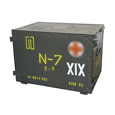 Cassa di legno con due cassetti AČR/ČSLA sanitario Esercito ceco 870279-2 3