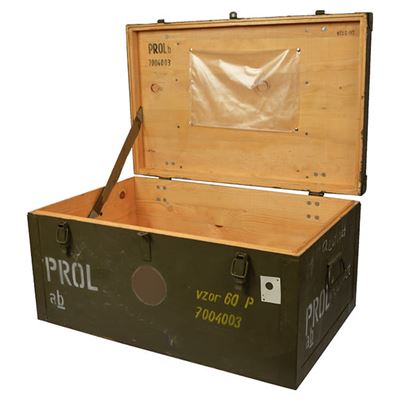 Cassa di legno sanitaria AČR vz.60 usata