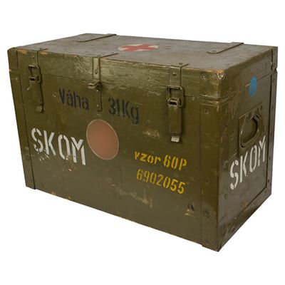 Bedna dřevěná zdravotní SKOM Esercito ceco 87027925 2