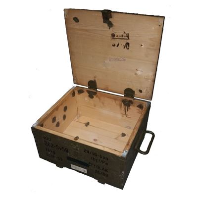 Bedna dřevěná od munice AČR 35 x 31 x 18 cm Esercito ceco 87027927 2
