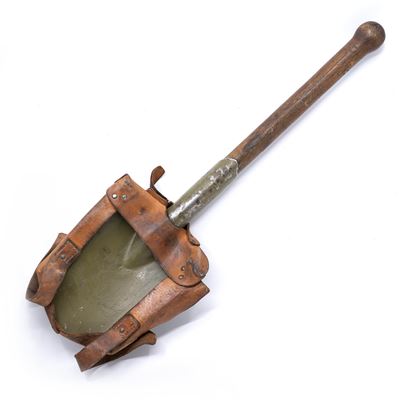 Paletta AČR/ČSLA rigida con custodia in pelle usata