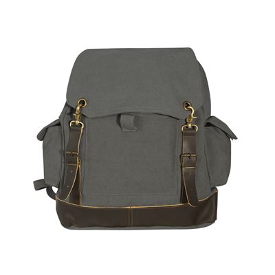 Zaino EXPEDITION VINTAGE CHARCOAL GRIGIO ROTHCO 8707 4