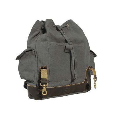Zaino EXPEDITION VINTAGE CHARCOAL GRIGIO ROTHCO 8707 2