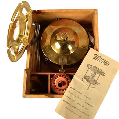 Fornello in ottone tipo MEVA / BAT DDR GDR usato MEVA 870897 4