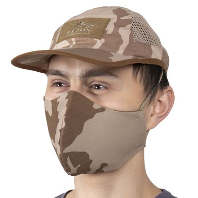 Mascherina modellata a doppio strato rip-stop modello 95 Deserto